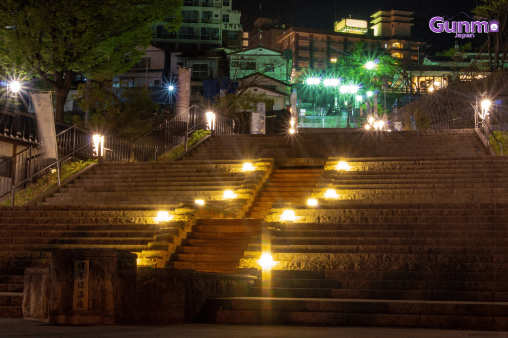 บันไดหิน อิคาโฮะ ออนเซ็น (Ikaho Onsen)